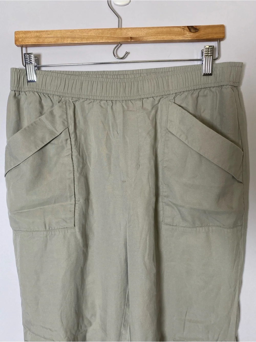 Vuori Trestles Linen Blend Twill Jogger Pant Medium Gray Relaxed Fit - Picture 3 of 10